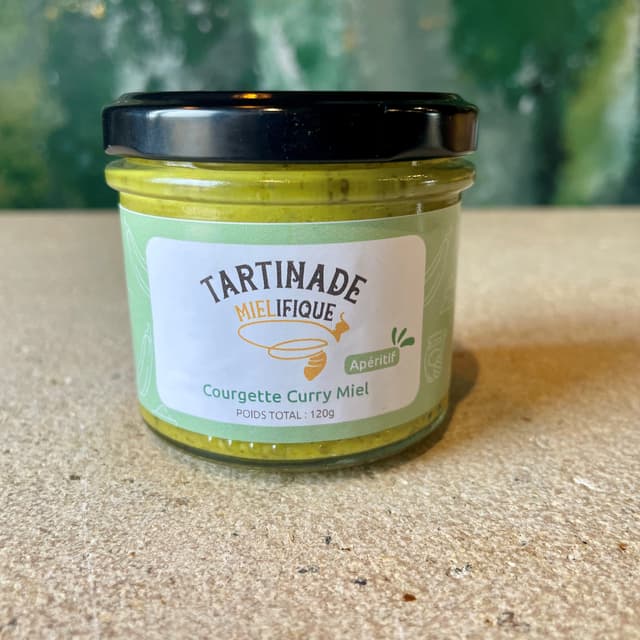 Tartinade Courgettes curry & Miel