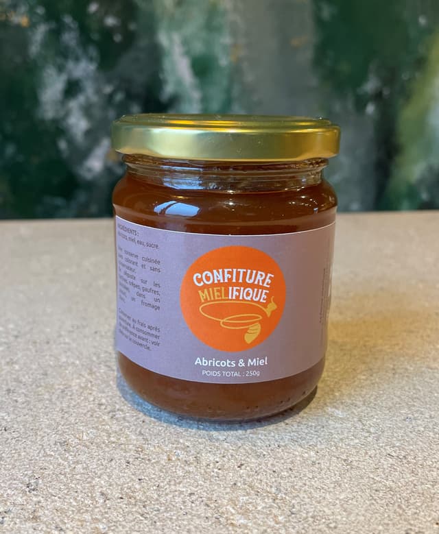 Confiture Abricots & Miel 250g