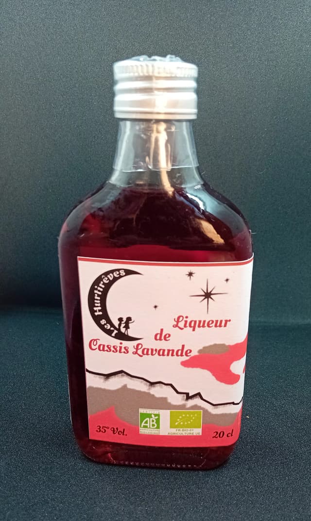 Liqueur Cassis-Lavande